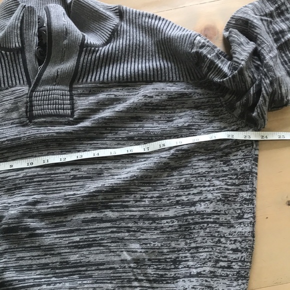 Private member men’s pull over sweater gray marled size XL - Picture 7 of 10